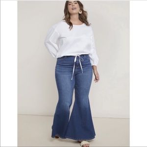 Eloquii Bell Bottom Flare Jeans